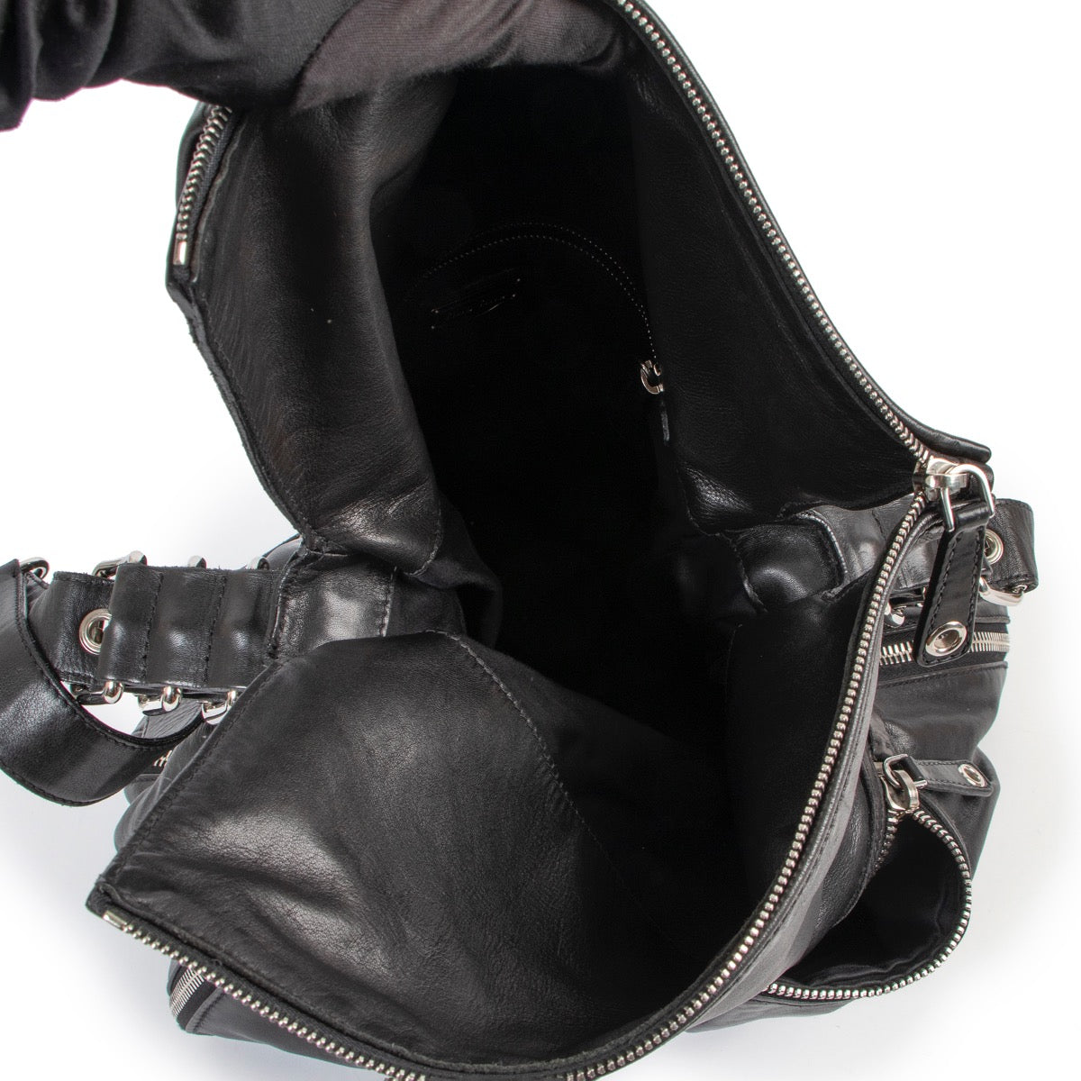 Shop safe online black Miu Miu crossbody bag in very good condition, Black Miu Miu bag in very good condition, Preloved Miu Miu bag in very good condition