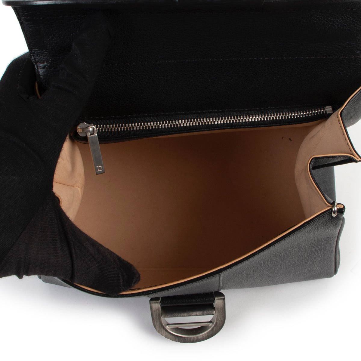 shop online 100% authentic second hand Delvaux Brillant PM Jumping Black Handbag at Labellov