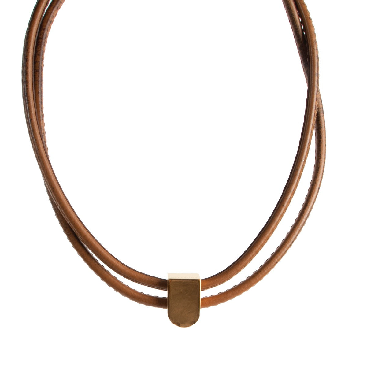 Shop safe online Delvaux cognac necklace in good condition, Delvaux necklace in good condition, Preloved Delvaux necklace in good condition.