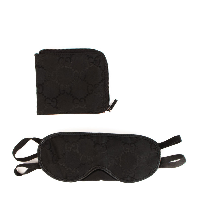 Gucci Zwart GG Slaapmasker