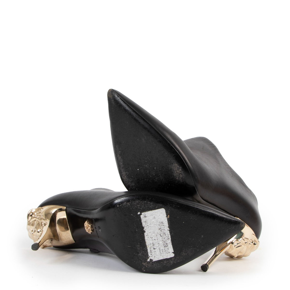 Versace Black Ankle Boots - Size 39 Buy this gorgeous set safely here!