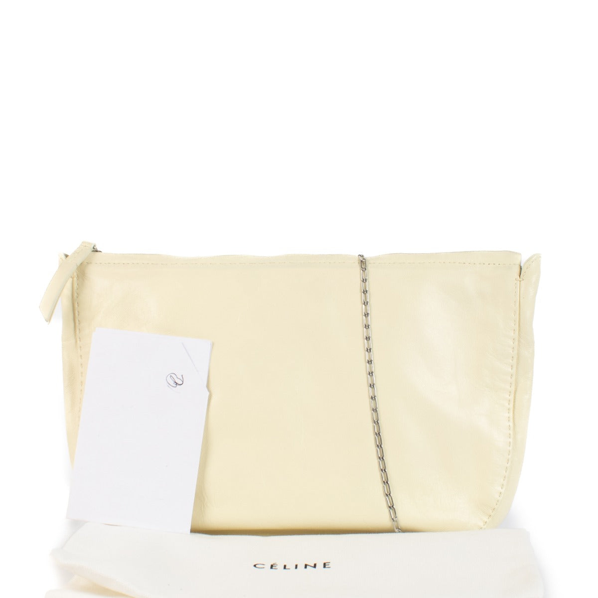 Shop 100% authentic secondhand Celine White Chain Bag on Labellov.com