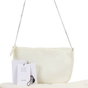 Shop safe online at Labellov in Antwerp this 100% authentic second hand Celine White Nappa Lambskin Chain Crossbody Bag