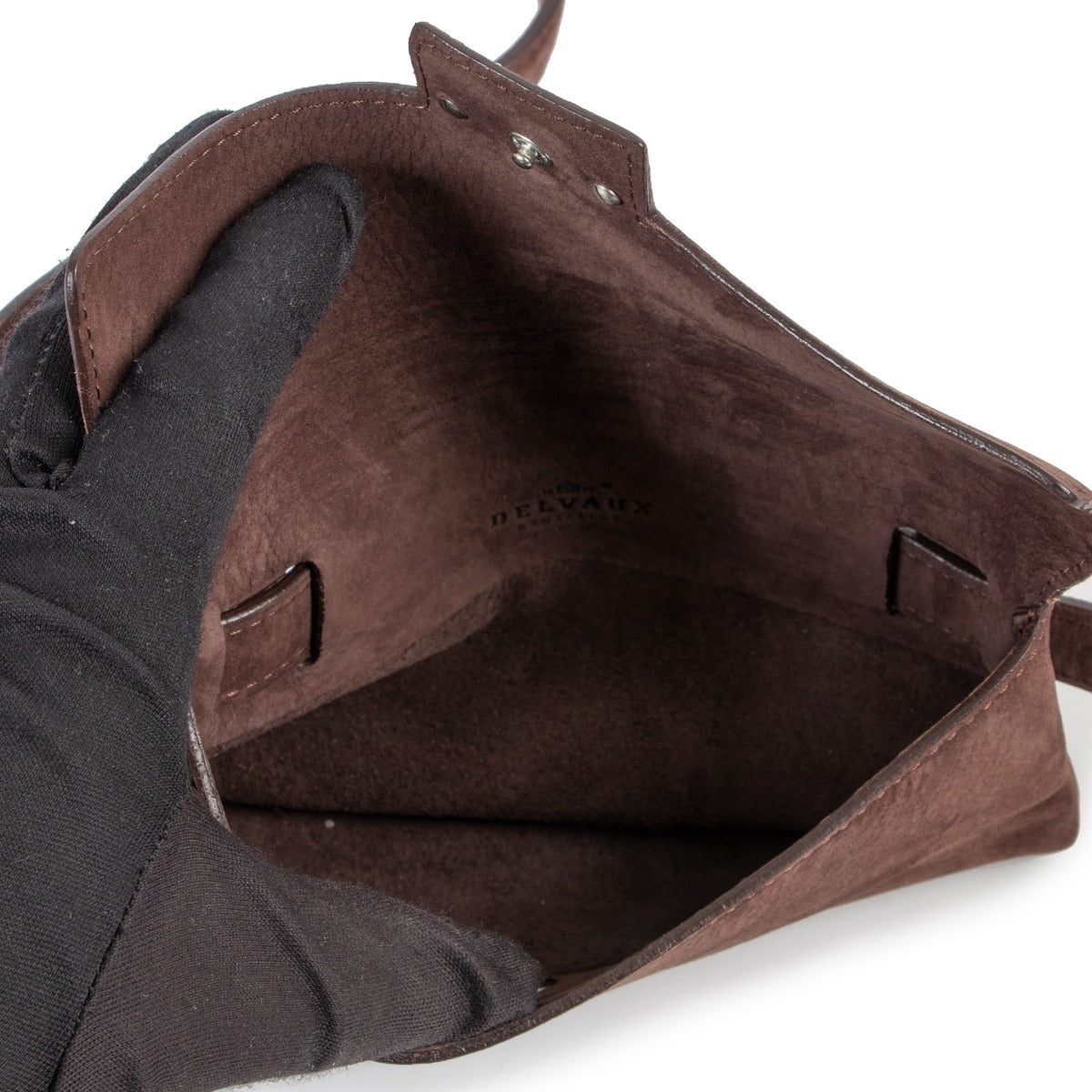 Shop safe online Delvaux brown belt bag, Delvaux brown belt back in good condition, Preloved Delvaux belt bag in good condition.