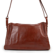Shop safe online Delvaux Cognac Brillant Besace Bag , Delvaux crossbody bag in good condition, Preloved Delvaux crossbody bag in good condition.