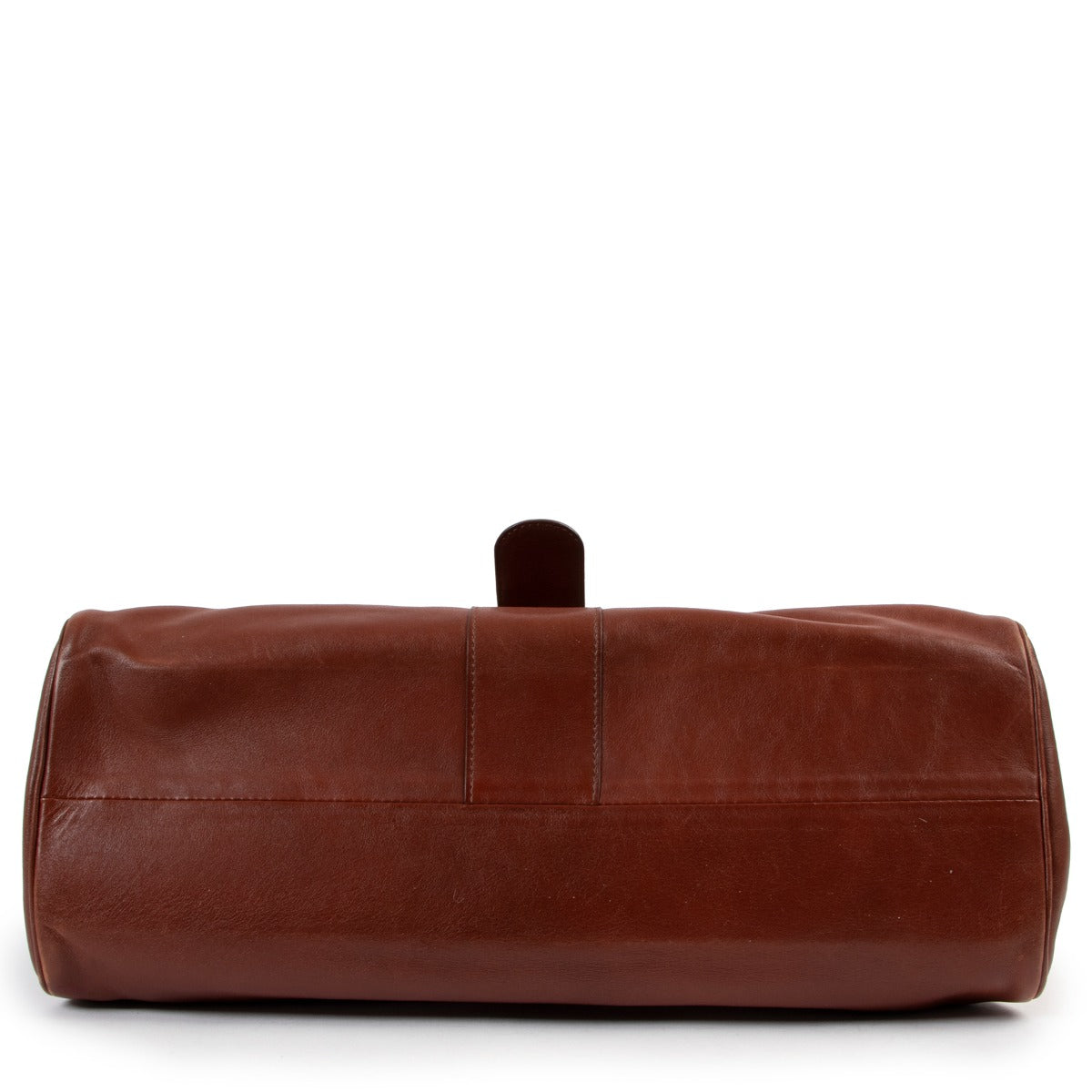 Shop safe online Delvaux Cognac Brillant Besace Bag , Delvaux crossbody bag in good condition, Preloved Delvaux crossbody bag in good condition.