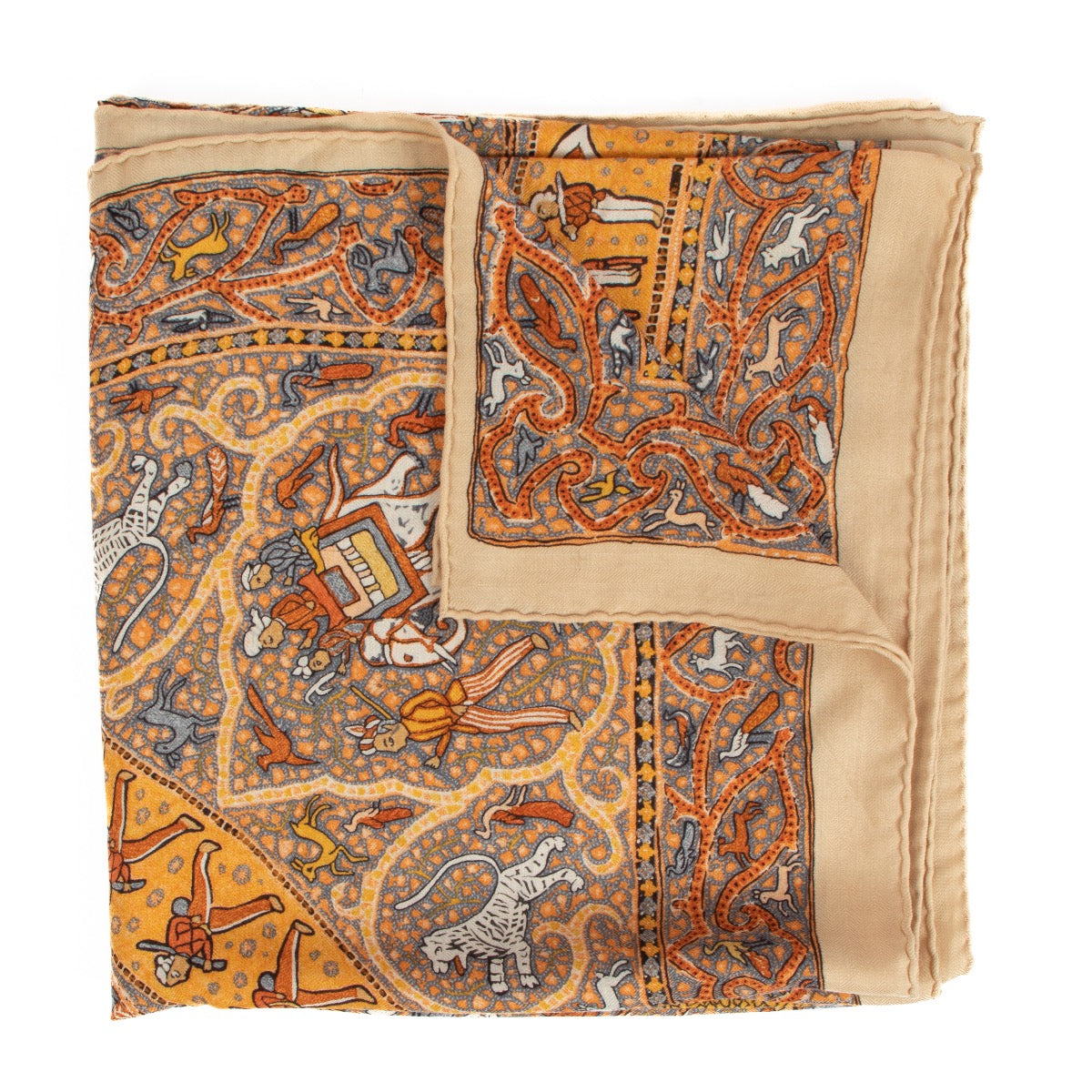 Buy an authentic Hermès Cashmere/Silk Shawl in excellent condition at Labellov in Antwerp.
