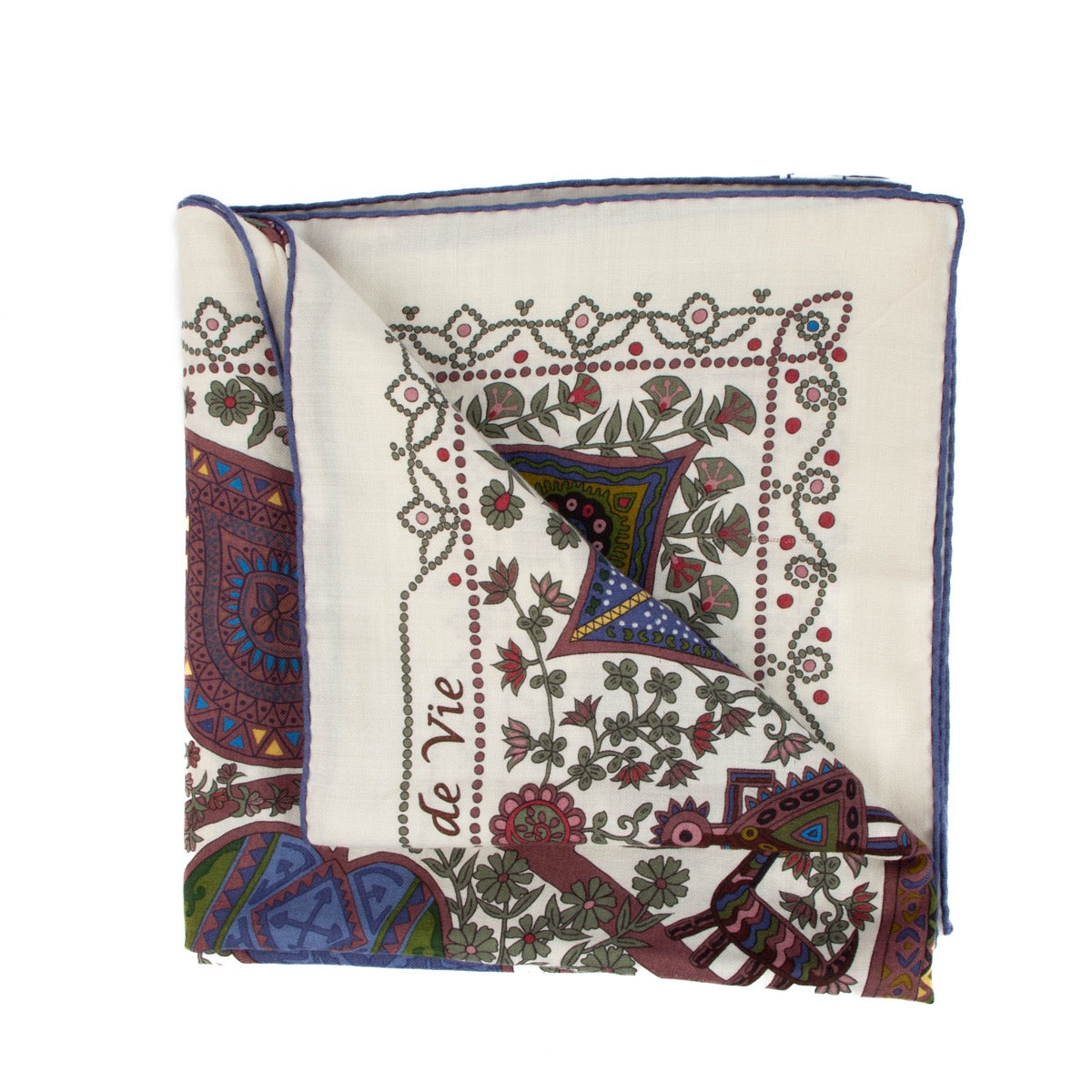 Buy an authentic Hermès Arbre de Vie Cashmere/Silk Shawl in excellent condition at Labellov in Antwerp, Brussels, Knokke