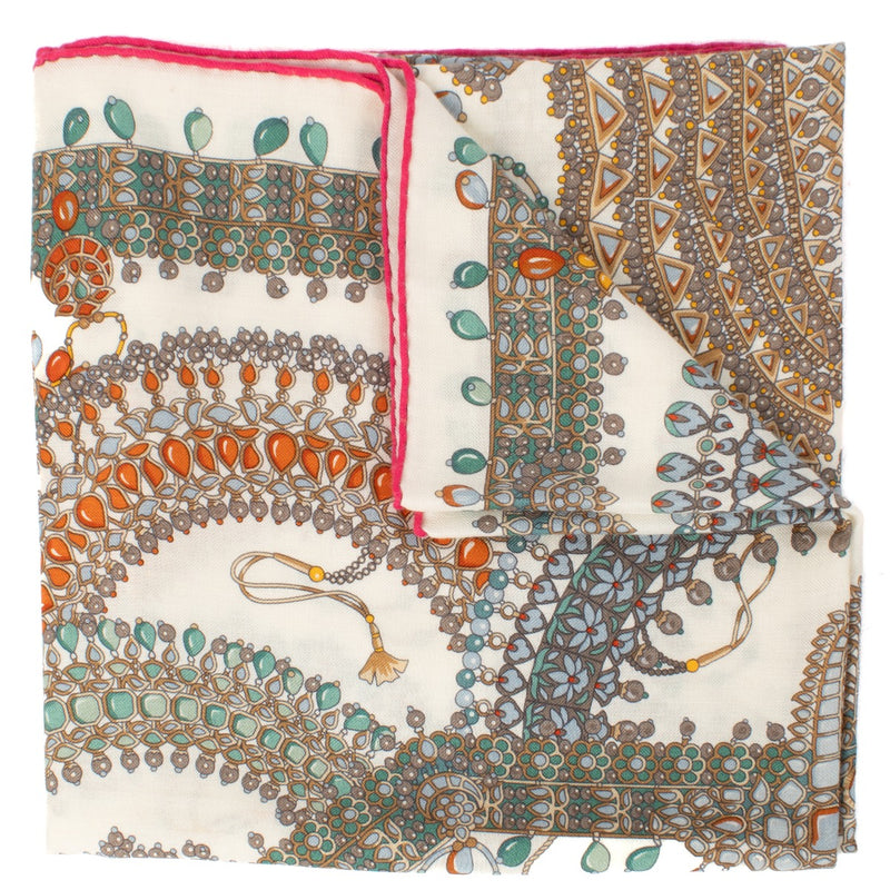 Shop 100% authentic Hermès Parures Des Maharajas 140 Cashmere Shawl at Labellov.com.