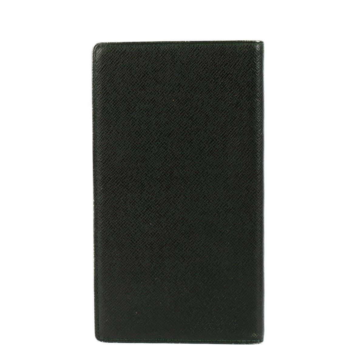 Louis Vuitton Esepia Green Taiga Leather Pocket Agenda Cover