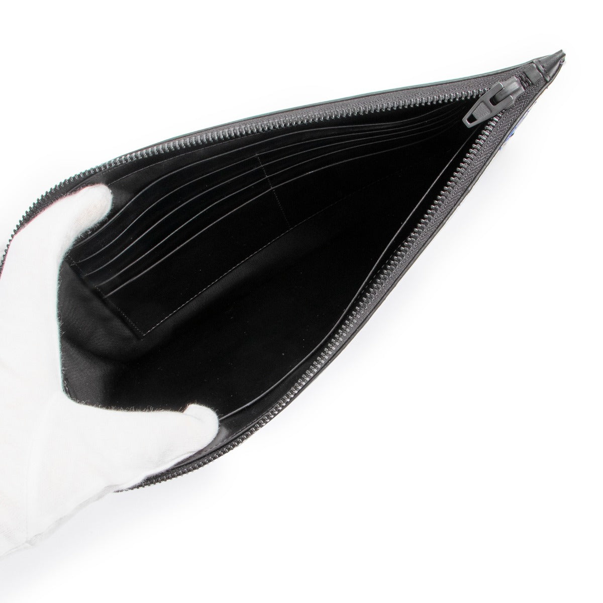 Alexander Wang Prisma Blue Python Clutch
