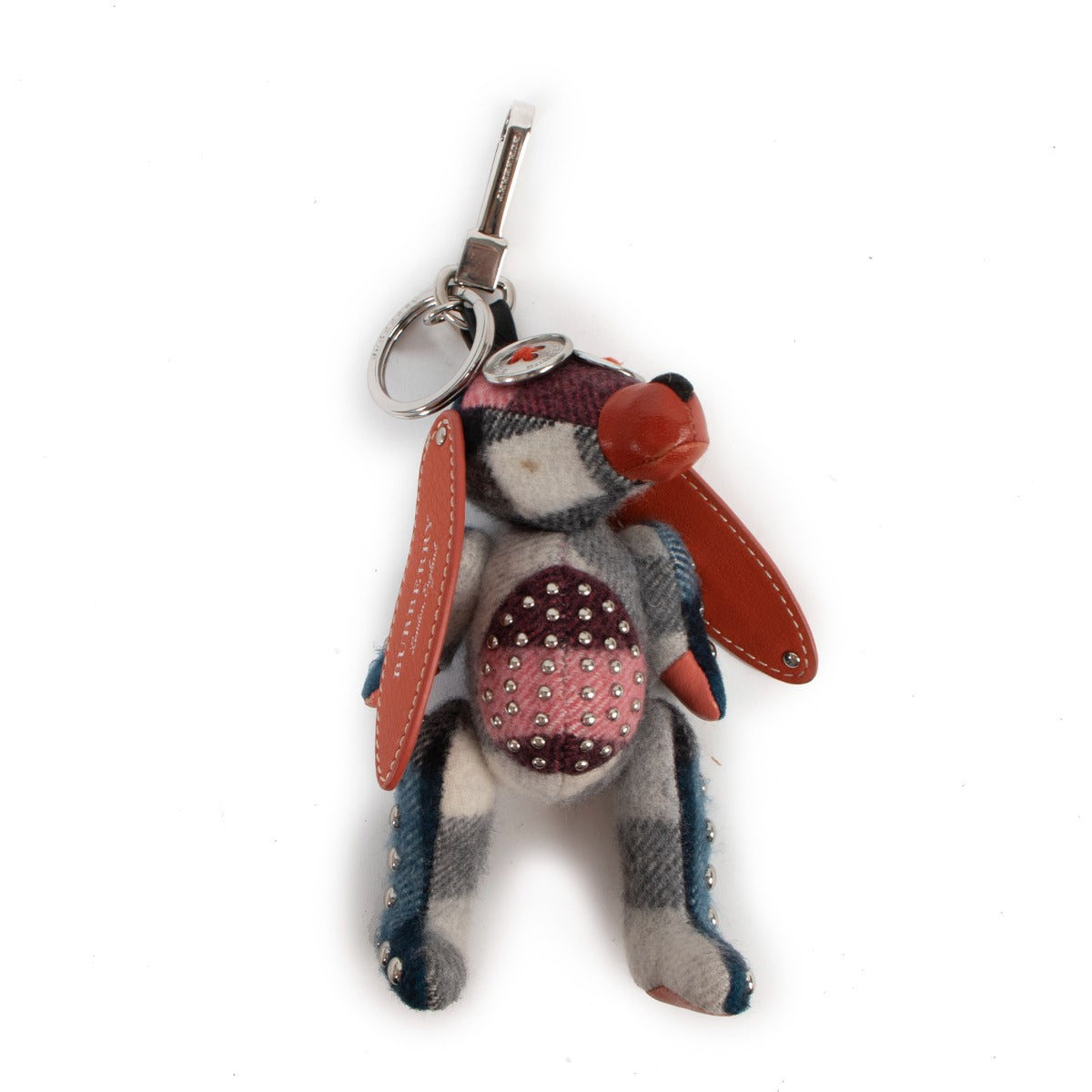 Burberry Sandra The Basset Hound Cashmere Bag/Key Charm