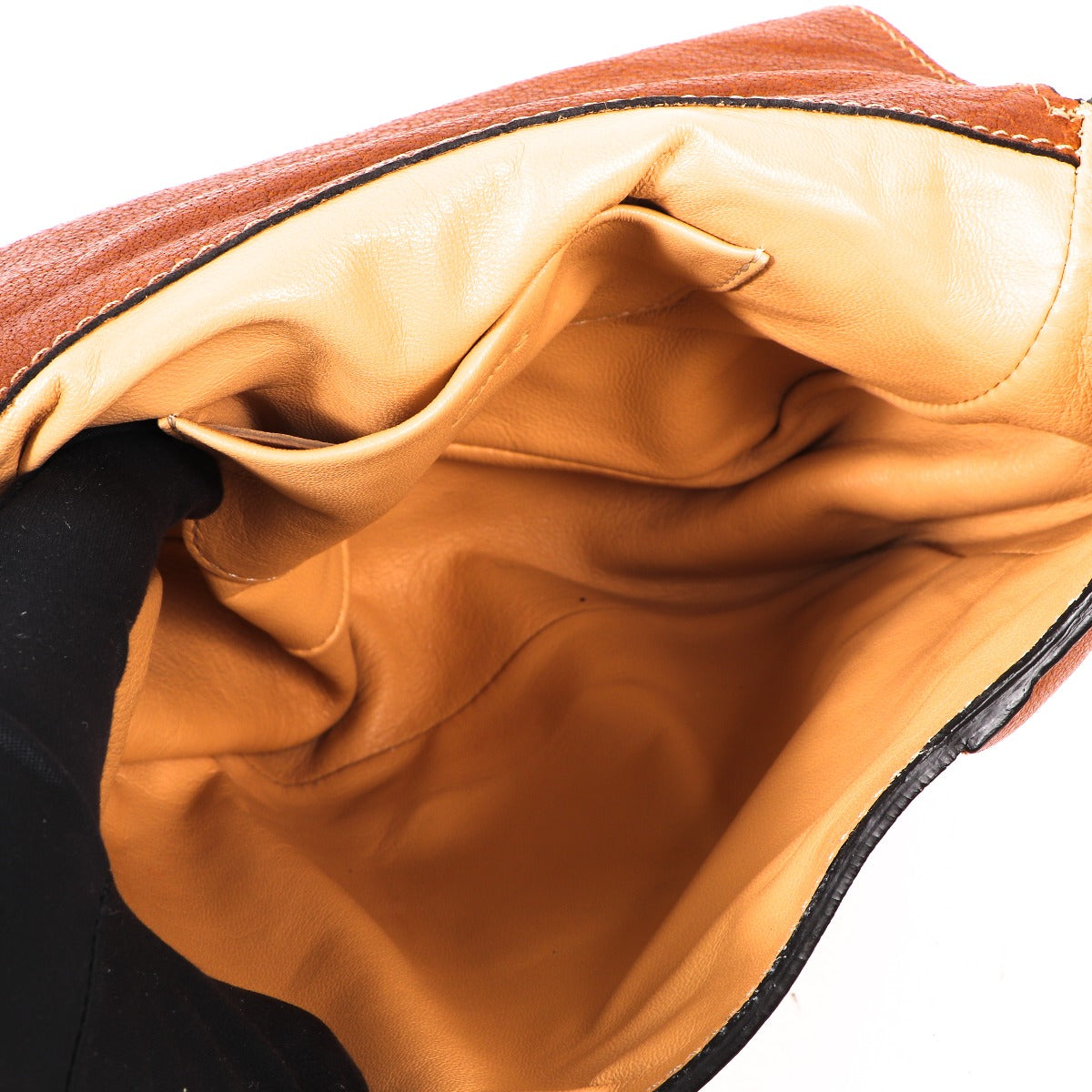 Buy an authentic second-hand Chloé Cognac Calf Leather Elsie Crossbody Bag in very good condition at Labellov in Antwerp.