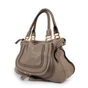Chloé Dessert Taupe Large Marcie Bag