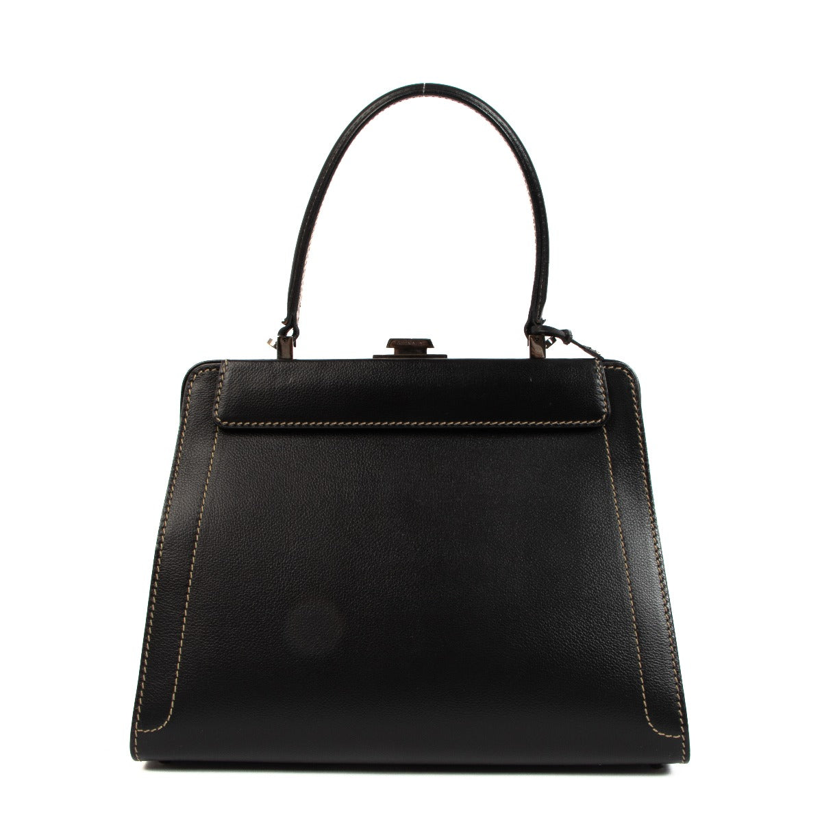 Delvaux Black Illusion Jumping Handbag