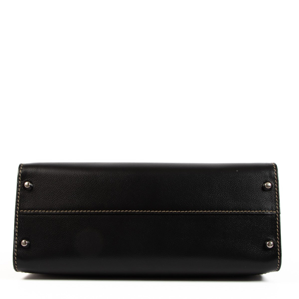 Delvaux Zwarte Illusion Jumping Handtas