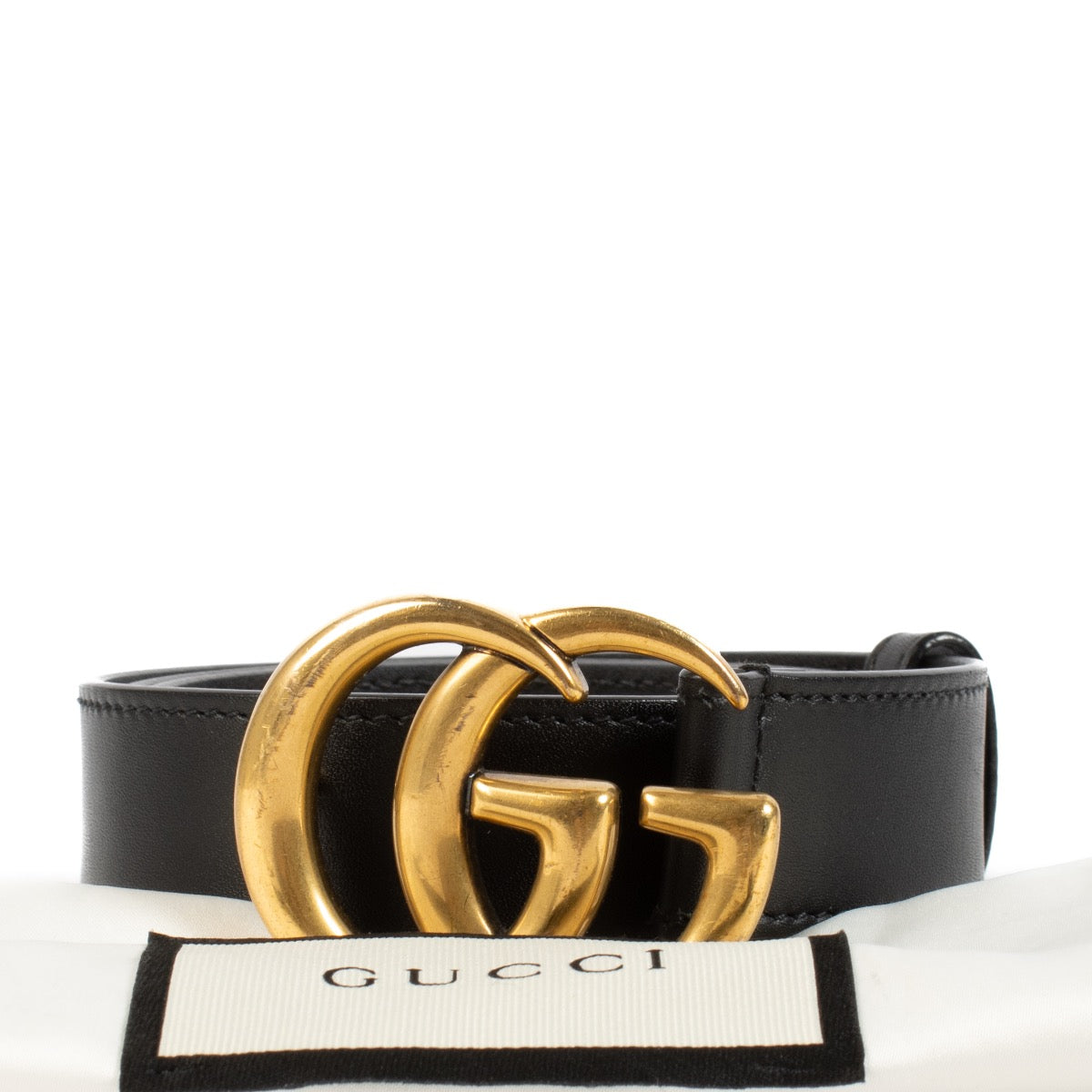 buy 100% authentic pre loved Gucci GG Marmont Belt - size 85 on Labellov.com