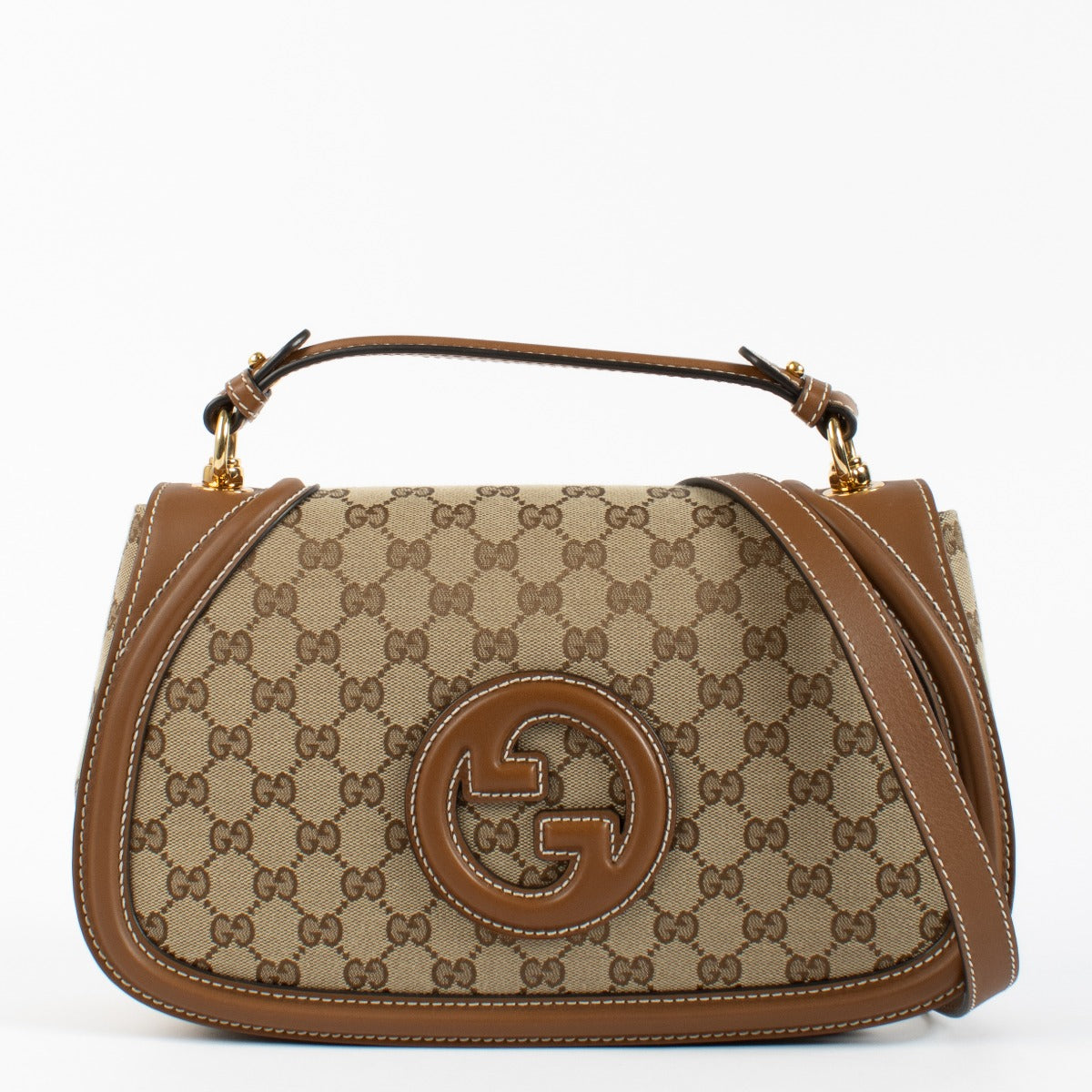 Gucci GG Canvas Medium Blondie tas