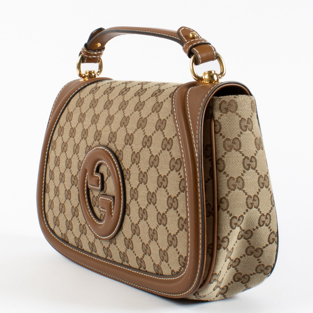 Gucci GG Canvas Medium Blondie tas