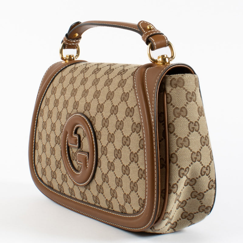 Gucci GG Canvas Medium Blondie Bag