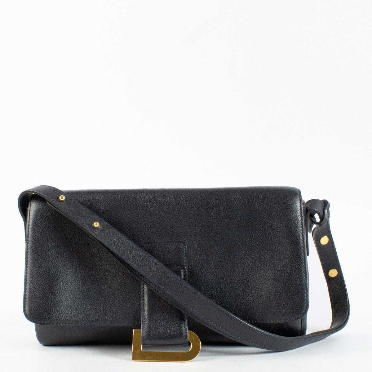 Authentic pre-loved Delvaux Marine Canter Passerelle Bag on Labellov.com