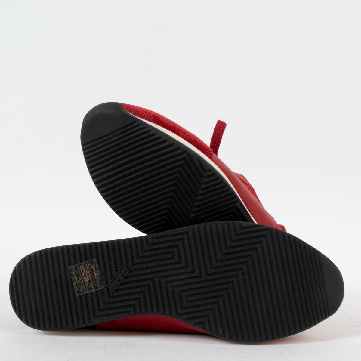 Baskets Goal Hermès en daim rouge - Taille 41