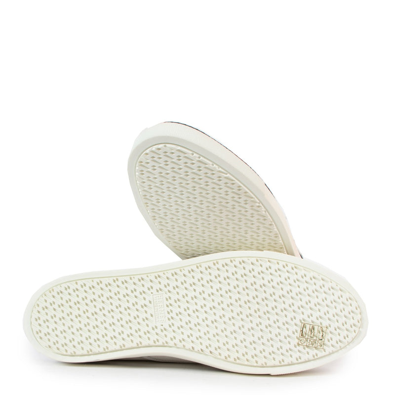 Hermès Witte Leren Sneakers - Maat 41