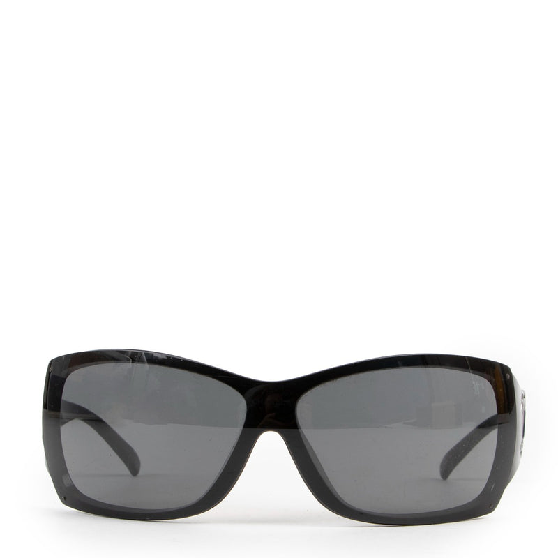 shop online authentic vintage designer Chanel 6020 Sporty CC Logo Black Sunglasses at Labellov