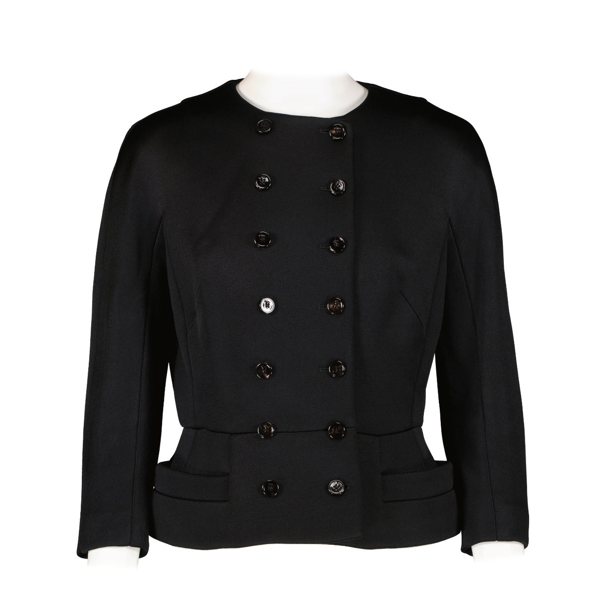 Christian Dior Black Cropped New Look Jacket