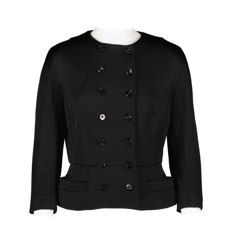 Christian Dior Black Cropped New Look Jacket