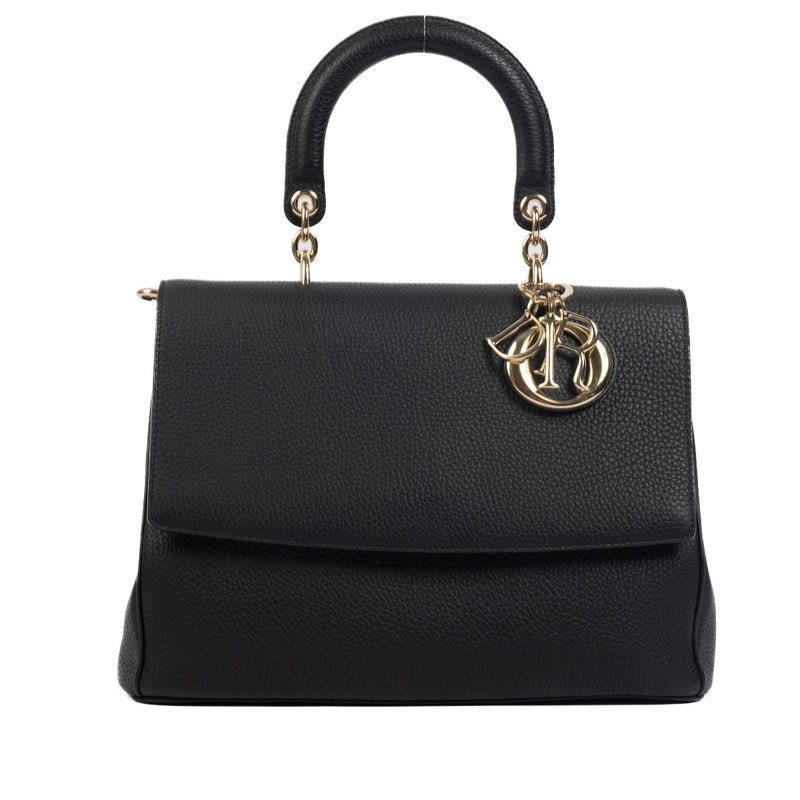 Christian Dior Be Dior Black Top Handle Bag for the best price at Labellov secondhand luxury in Antwerp.
