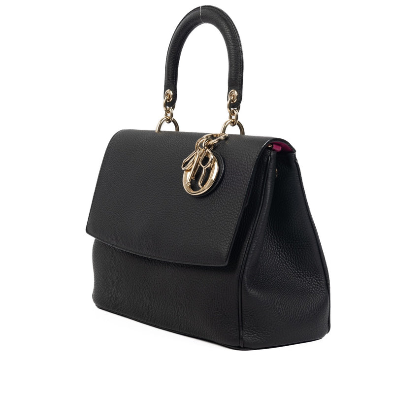 Christian Dior Be Dior Black Top Handle Bag for the best price at Labellov secondhand luxury in Antwerp.
