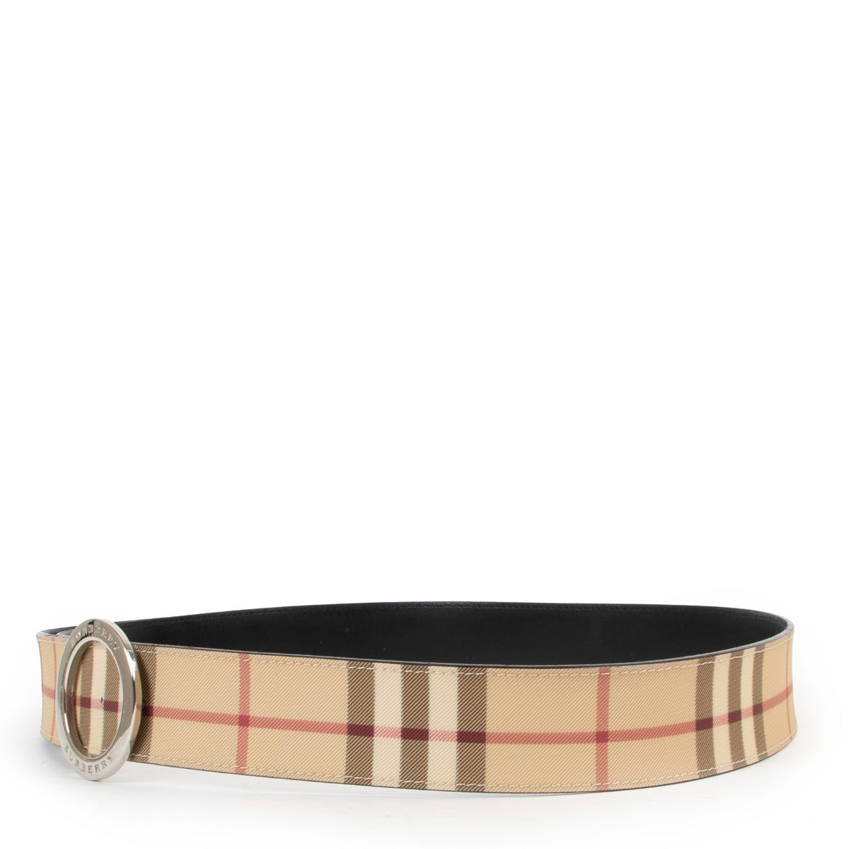 Burberry Checked Belt - Size 40 Buy this gorgeous Burberry Checked Belt here safely!