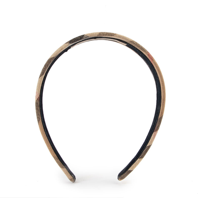Burberry headband for the best price at Labellov secondhand luxury in Antwerp