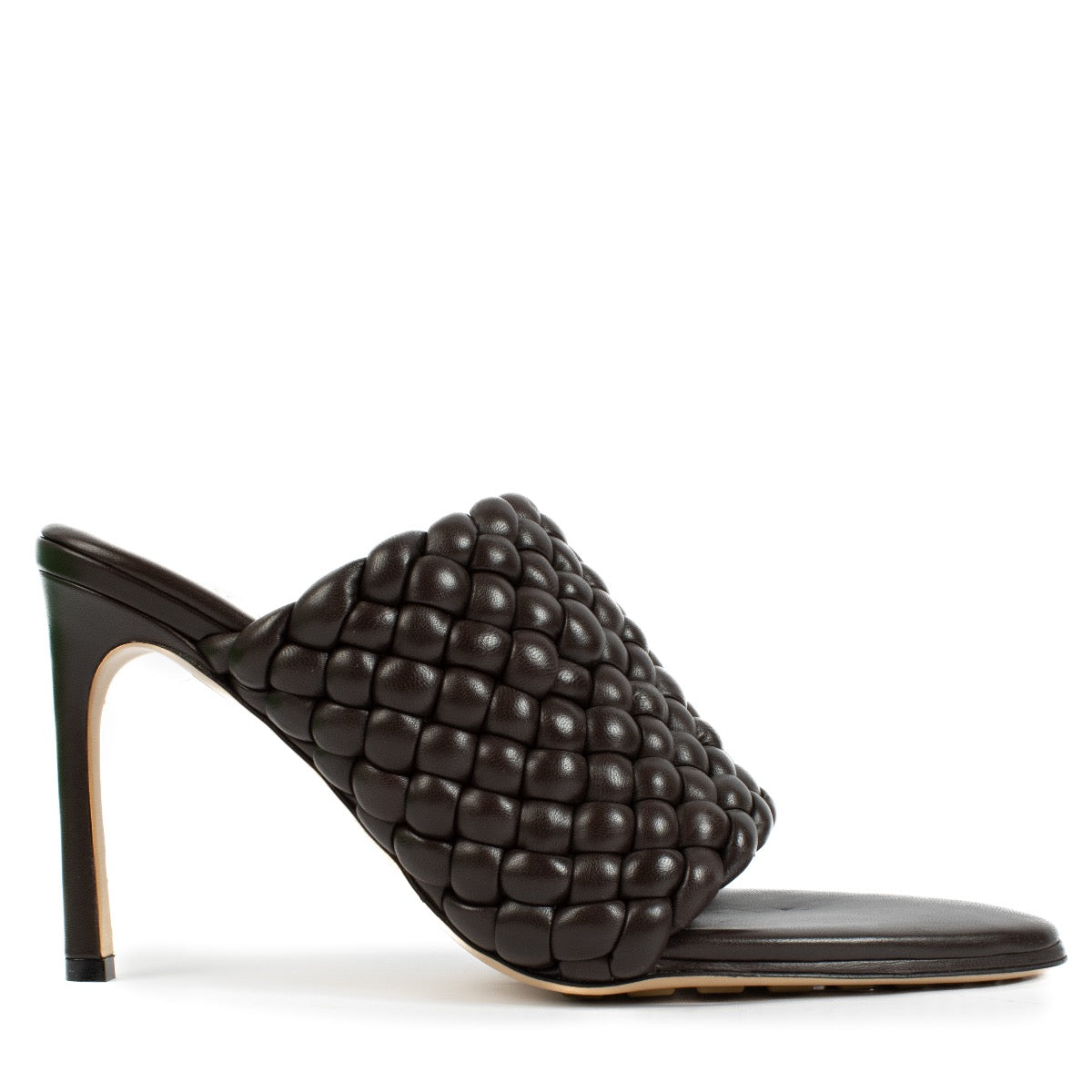 Authentic Second hand Bottega Veneta brown curve Sandals on Labellov.com