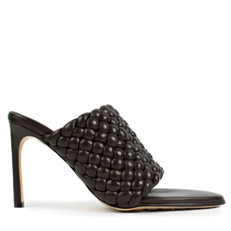 Authentic Second hand Bottega Veneta brown curve Sandals on Labellov.com