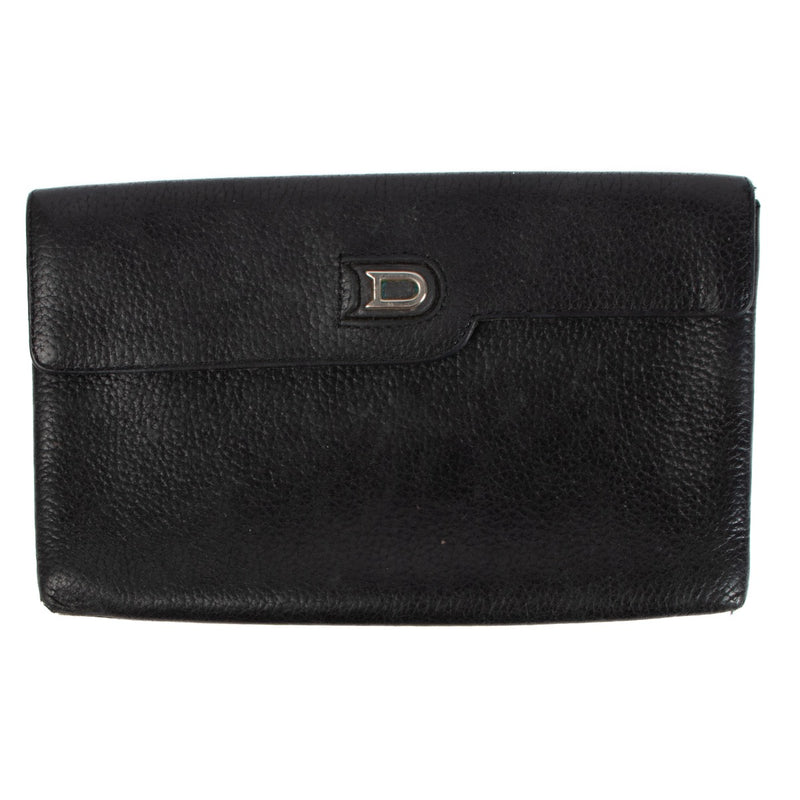 Shop safe online at Labellov in Antwerp, Brussels and Knokke this 100% authentic second hand Delvaux Black Leather Wallet