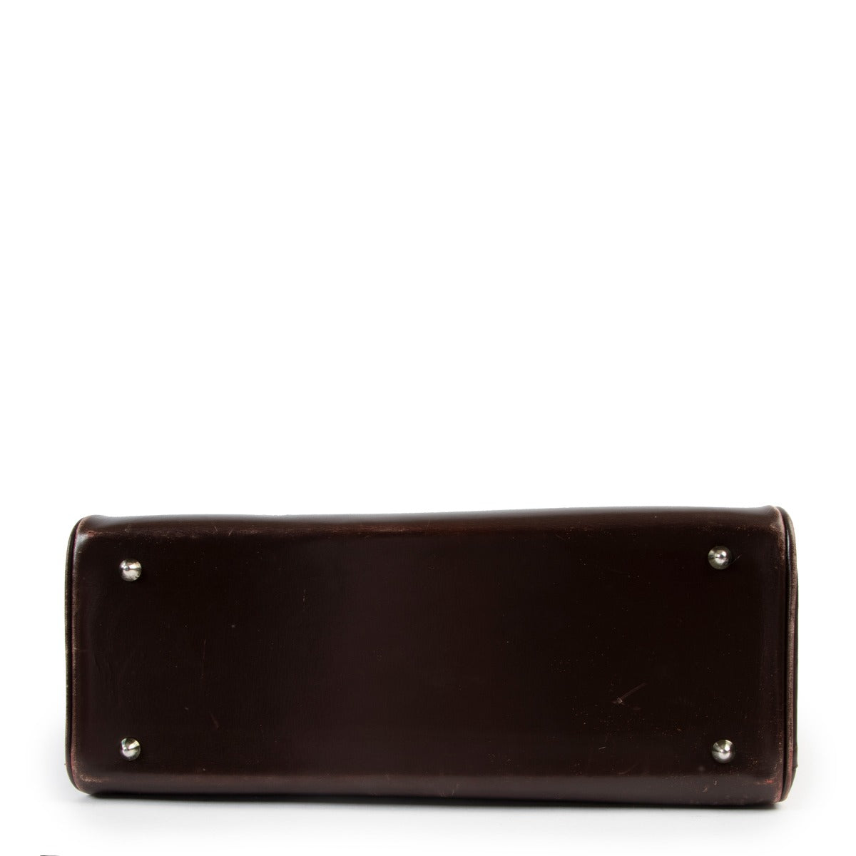 Shop authentic second hand luxury designer vintage Delvaux Tempête MM Brown Handbag at Labellov