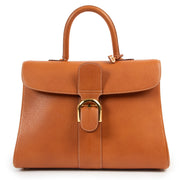 Delvaux Cognac Brillant MM shop safe online