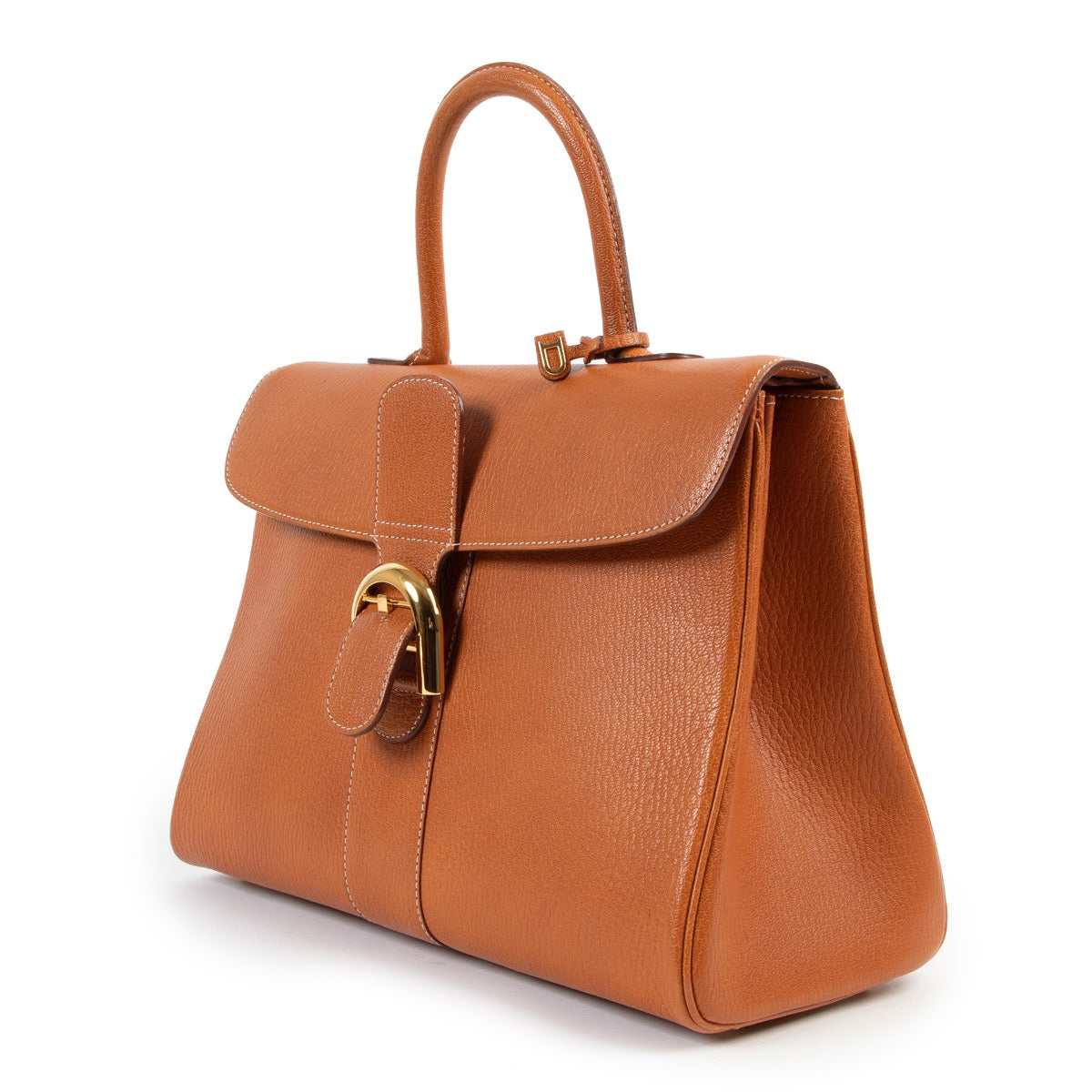 shop safe online Delvaux Cognac Brillant MM