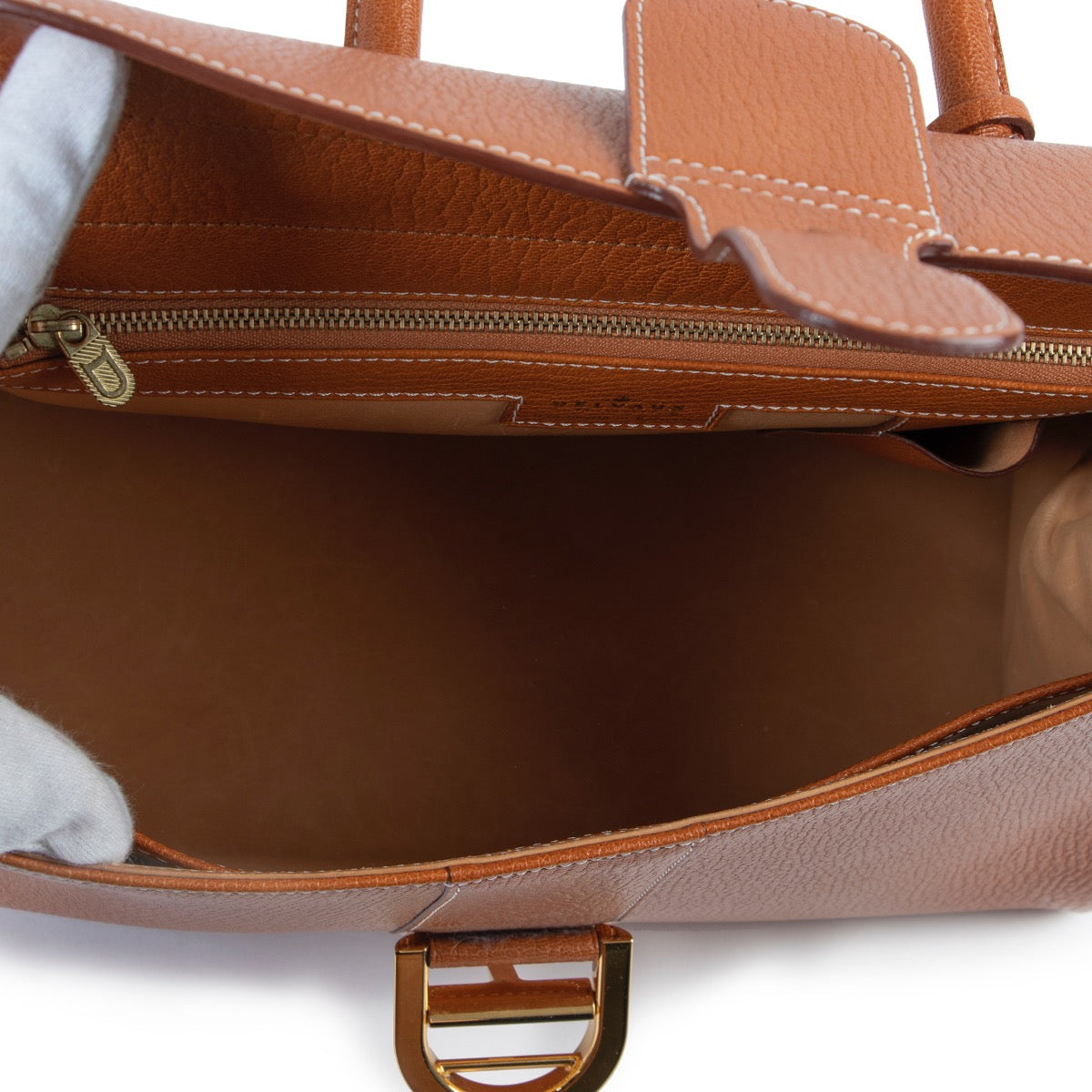 Delvaux Cognac Brillant MM safe online