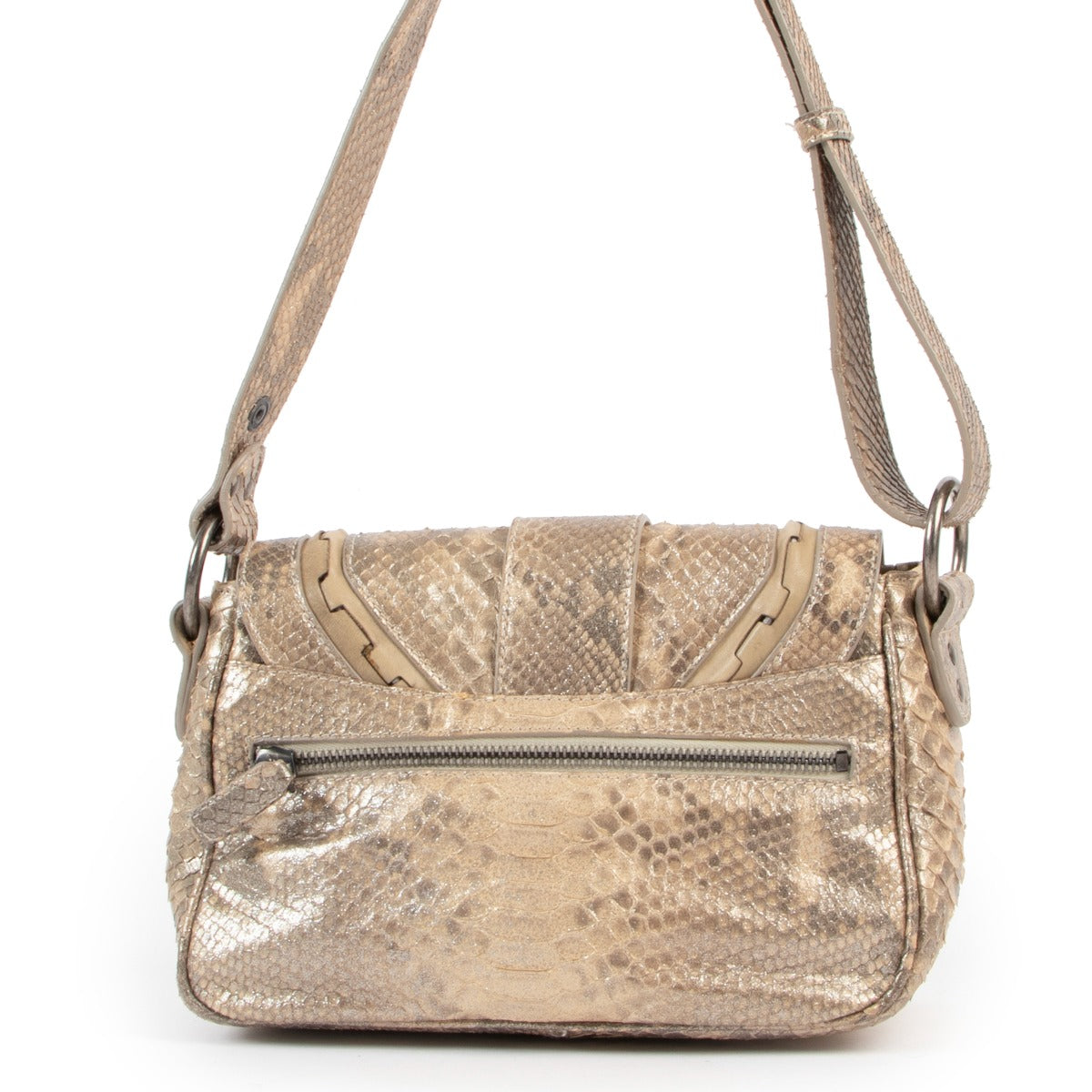 Christian Dior Gaucho Saddle Limited Edition Python Bag