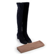Shop safe online Gianvito boots in very good condition, Shop online 100% authentic Gianvito Rossi dark blue boots, Preloved Gianvito Rossi dark blue boots in very good condition.