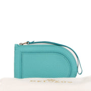 Buy real authentic Delvaux Turquoise Leather Pin D Wallet safe online at Labellov.com or in Brussels, Knokke and Antwerp