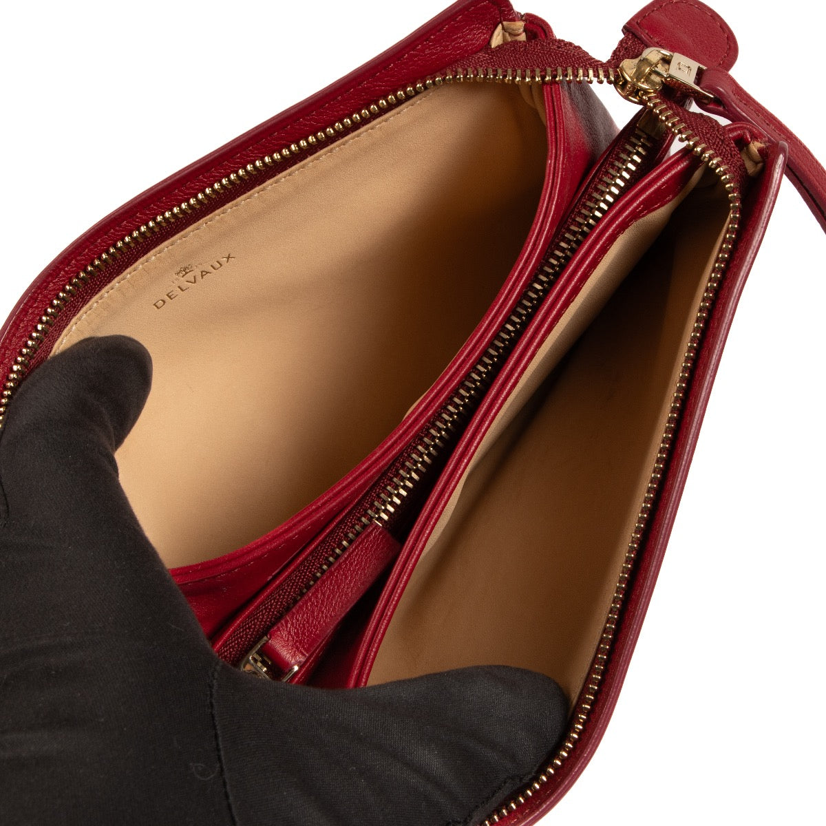 Portefeuille Trio Destrier Delvaux Berry Allure