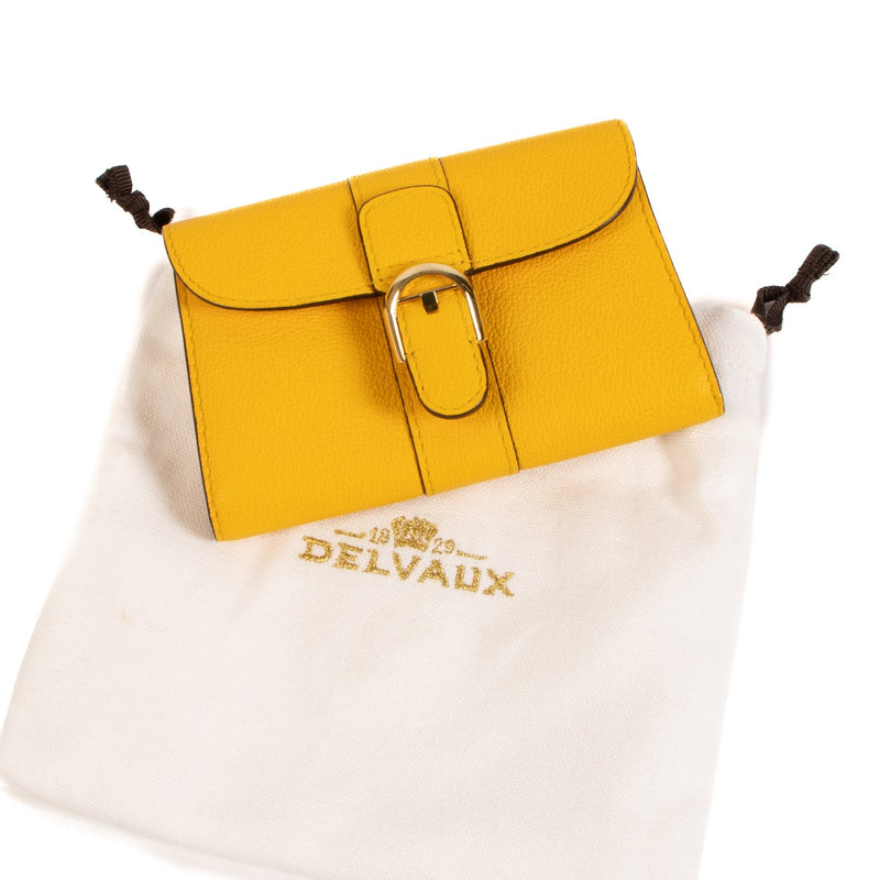 Buy real authentic Delvaux Safran Rodeo Calf Brillant Card Holder safe online at Labellov.com or In Brussels, Knokke and Antwerp