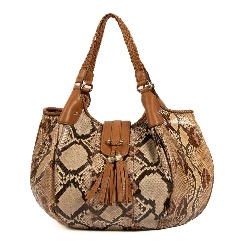 Gucci Python Marrakech Hobo Bag