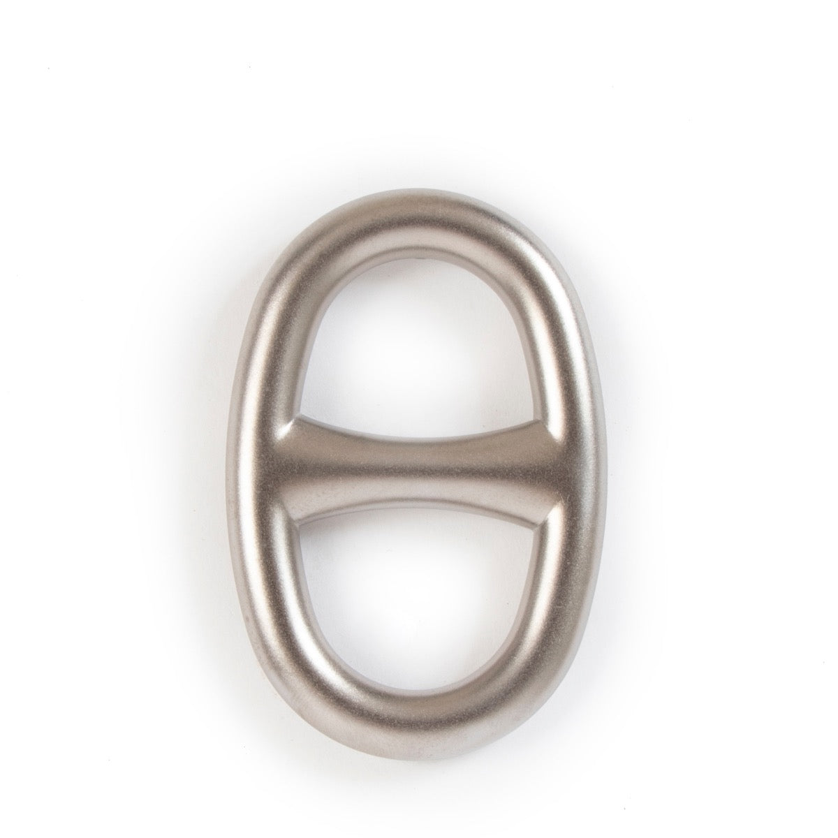 Hermès Matt Silver Chaine D'Ancre Scarf Ring