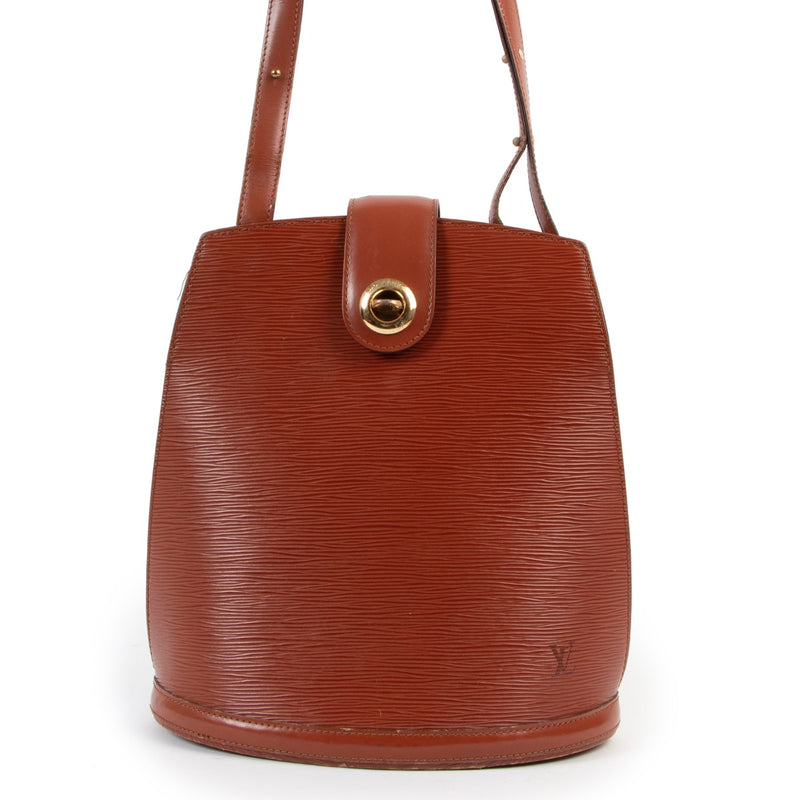 Louis Vuitton Cipango Gold Epi Cluny Shoulder Bag