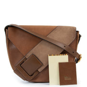 Shop safe online Delvaux brown crossbody in good condition, Shop online 100% authentic Delvaux bag in good condition, Preloved Delvaux bag in good condition.